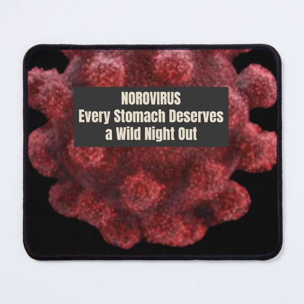 Item preview, Norovirus - every stomach deserves a wild night out - funny microbiology designed and sold by micromania99.