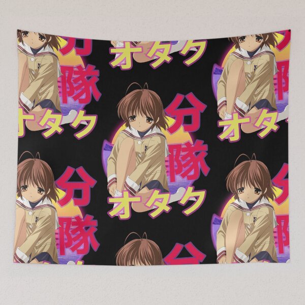 Item preview, Nagisa Furukawa Clannad Retro Sunset Design designed and sold by Wafusaurus.