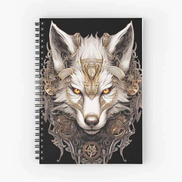 Item preview, White Steampunk Wolf designed and sold by EternalDelight1.