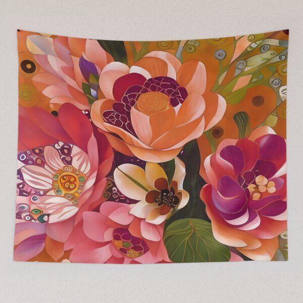 Item preview, Bright Patterned Floral  designed and sold by Dana Roper.