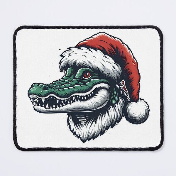 Item preview, Christmas Alligator Lover Santa Hat Animals Ugly Sweater designed and sold by SlocifieShop.