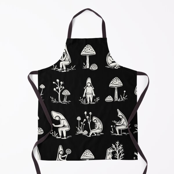Item preview, Mushroom Gnome Silhouettes Simple Joy designed and sold by MushMagicWear.