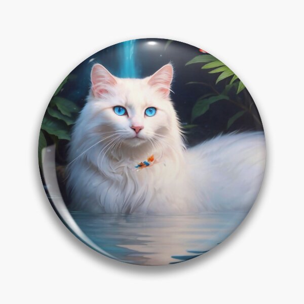 Item preview, Beautiful cat with koi designed and sold by M-Y-A-R-T-.