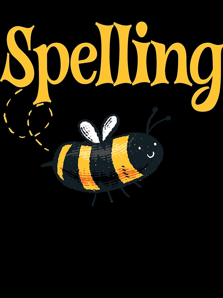 Thumbnail 3 von 3, Tuch, Spelling Bee Buzzing Bee Spelling Competition Spelling Bee Gear designt und verkauft von DynamicDesign.