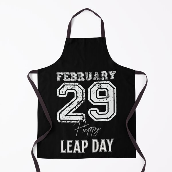 Item preview, "Grungy Leap Day - Modern February 29 Distressed Typography" designed and sold by ChromaticBlend.