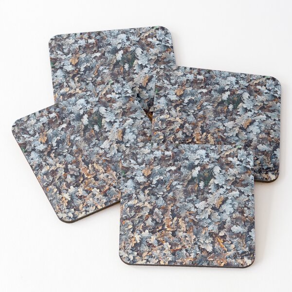 Item preview, Frozen leaves designed and sold by MsRedFox.