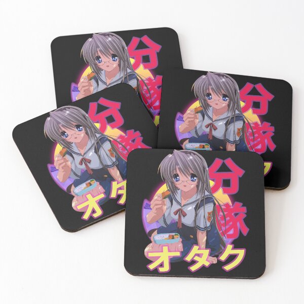 Item preview, Tomoyo Sakagami Clannad Retro Sunset Design designed and sold by Wafusaurus.