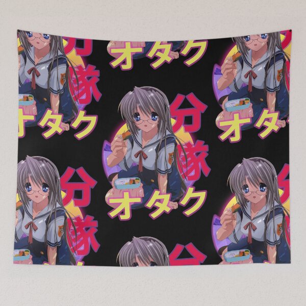 Item preview, Tomoyo Sakagami Clannad Retro Sunset Design designed and sold by Wafusaurus.