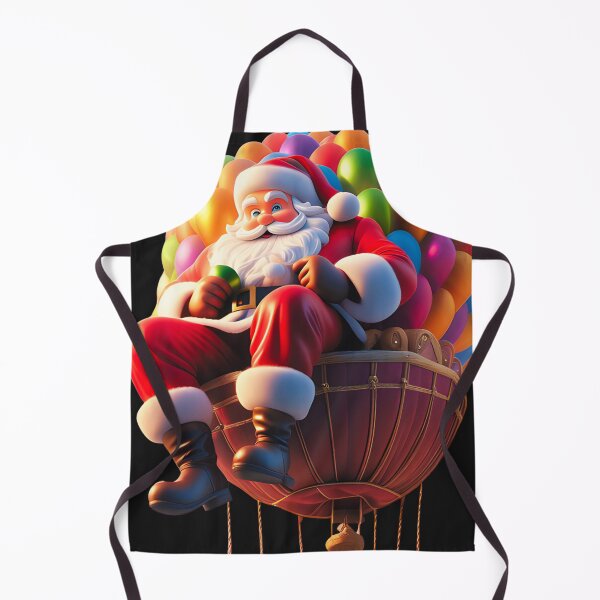 Item preview, Christmas Is Coming Santa is Coming on hot Balloon Candy Cane  designed and sold by OutdoorArtistry.