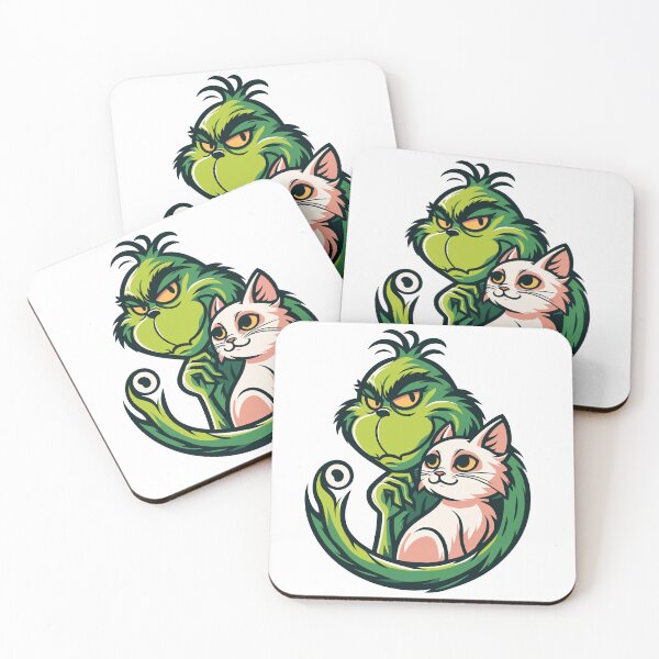 Item preview, The Grinch and cat designed and sold by Klaerika.