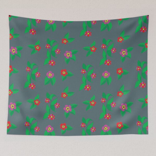Item preview, Festive flowers khaki background. designed and sold by GENEST-V.