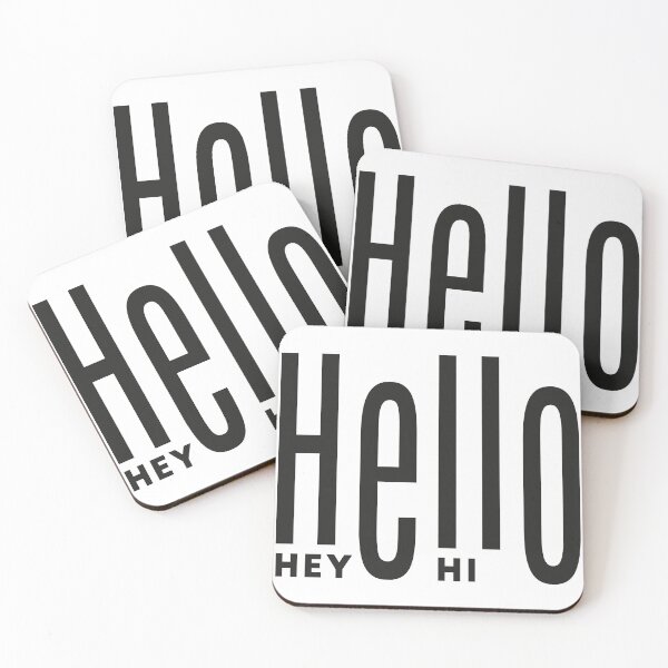 Item preview, Hello, hey, hi designed and sold by DragonflyLP.