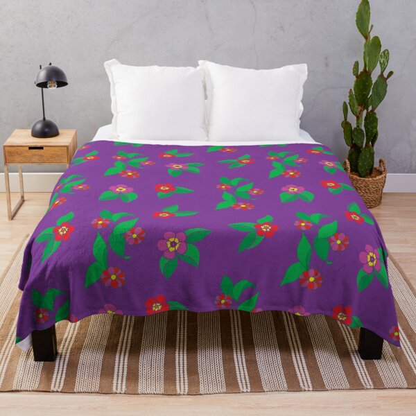 Item preview, Festive flowers purple background. designed and sold by GENEST-V.
