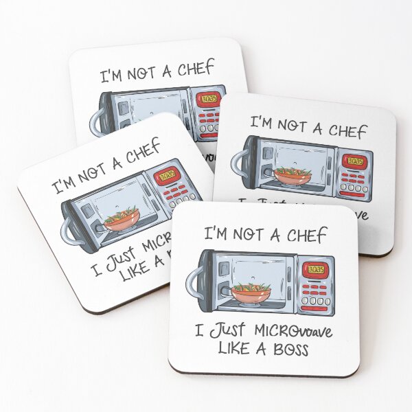 Item preview, i'm not a chef, i just microwave like a boss designed and sold by IconicFriends.