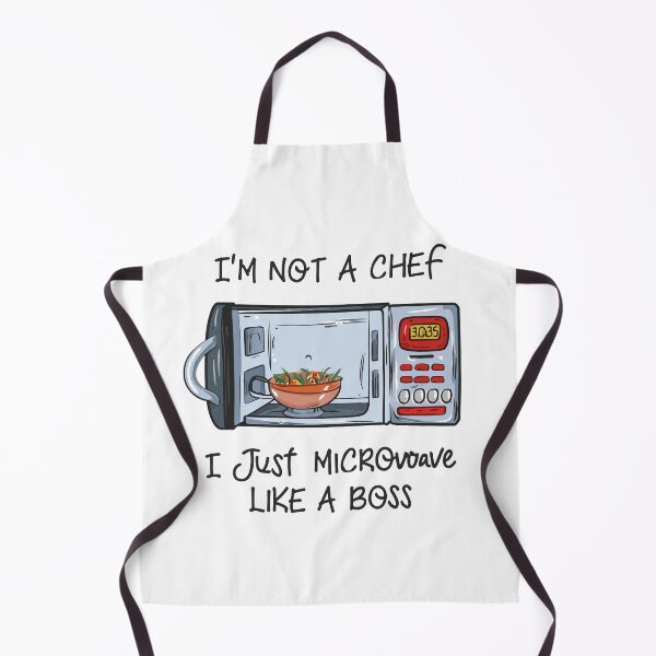Item preview, i'm not a chef, i just microwave like a boss designed and sold by IconicFriends.