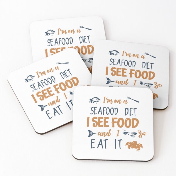 Item preview, seafood diet designed and sold by IconicFriends.