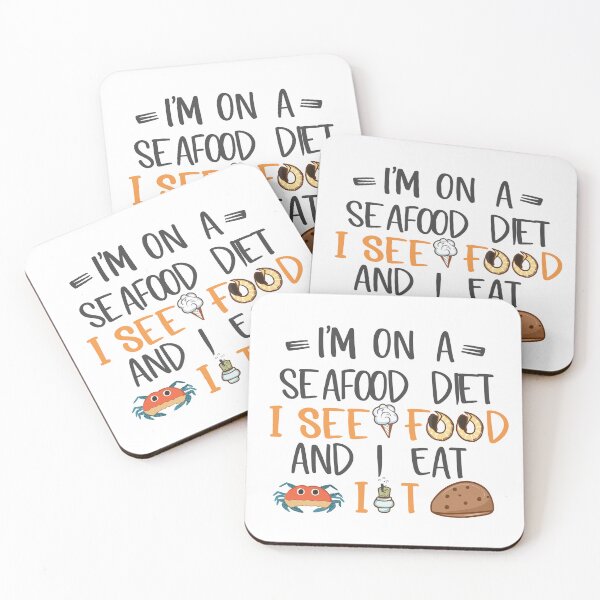 Item preview, seafood diet designed and sold by IconicFriends.