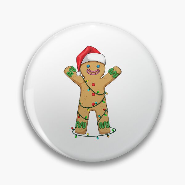 Artikelvorschau, Lebkuchenmann Weihnachten Lichterkette entworfen und verkauft von Snabdesign84.