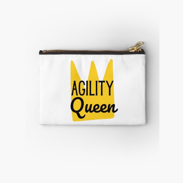 Item preview, Queen of agility in English with a yellow crown designed and sold by PausePapote.