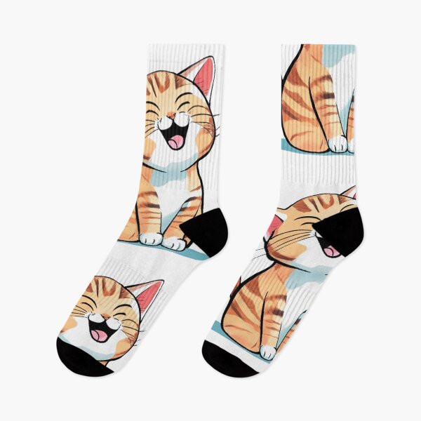 Item preview, CUTE CAT laughing designed and sold by 123JUST4U.