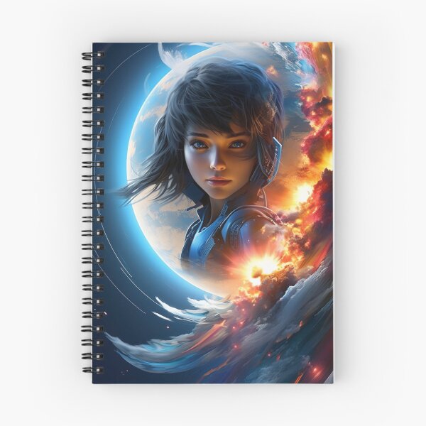 Item preview, Stunning Artwork Imaginative Art Space Cadet Love Left Behind B286 designed and sold by MPCFICTION.