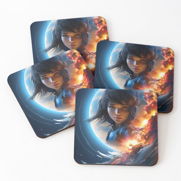 Item preview, Stunning Artwork Imaginative Art Space Cadet Love Left Behind B286 designed and sold by MPCFICTION.