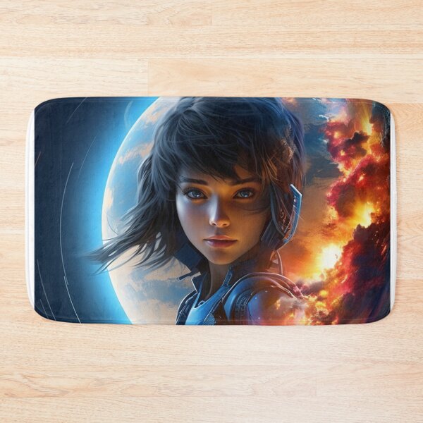 Item preview, Stunning Artwork Imaginative Art Space Cadet Love Left Behind B286 designed and sold by MPCFICTION.