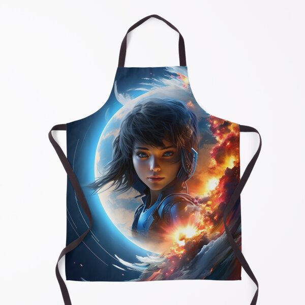 Item preview, Stunning Artwork Imaginative Art Space Cadet Love Left Behind B286 designed and sold by MPCFICTION.
