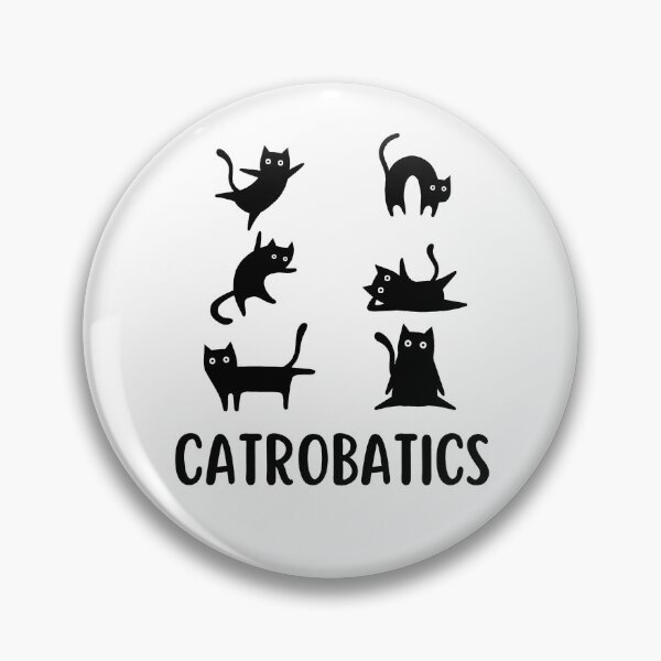 Item preview, catrobatics acrobatic cats - black cats designed and sold by Alyn8.