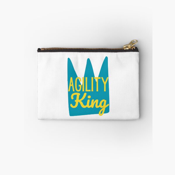 Item preview, King of agility in English with a crown designed and sold by PausePapote.