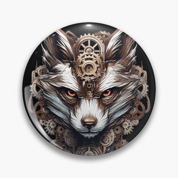Item preview, Steampunk Wolf / Fox Design designed and sold by EternalDelight1.