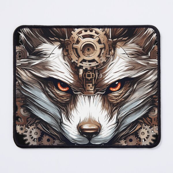 Item preview, Steampunk Wolf / Fox Design designed and sold by EternalDelight1.