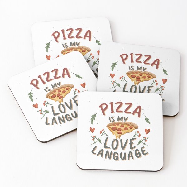 Item preview, Pizza is my love language designed and sold by IconicFriends.