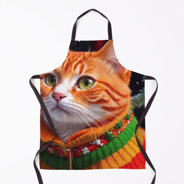 Item preview, Ginger cat in a sweater designed and sold by M-Y-A-R-T-.