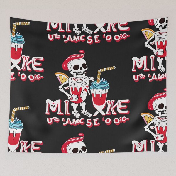 Item preview, Mexican Skeleton's Red Orange Milkshakes designed and sold by Chubuter.