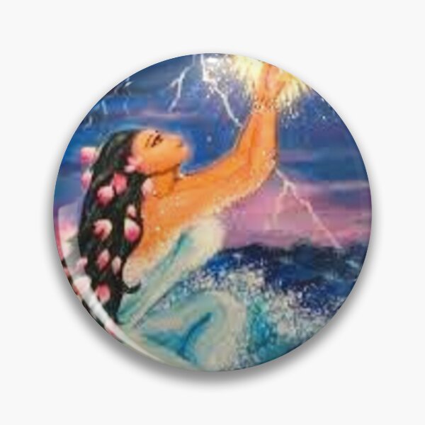 Item preview, yamuna devi reaching for krishnas feet designed and sold by ritusdesigns.