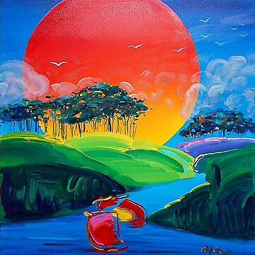 Artwork thumbnail, Paintings by Peter Max | Pop Art by HobertShoop