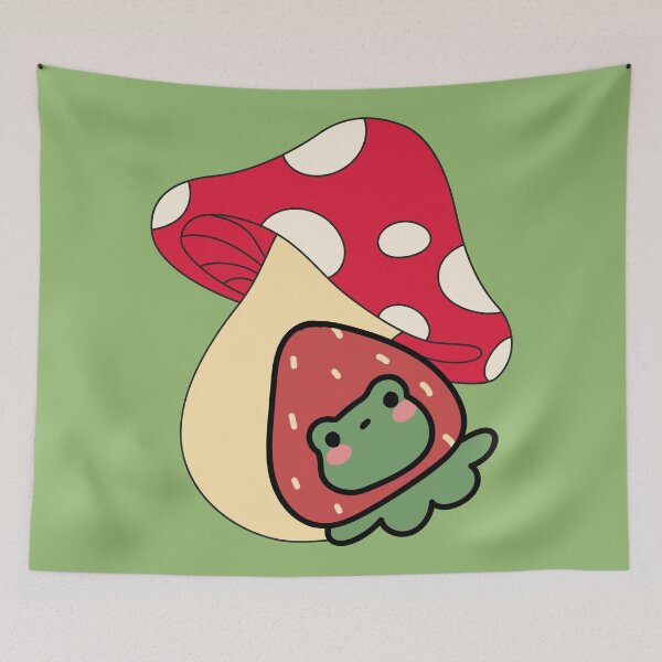 Item preview, Toad frog mushroom designed and sold by Quacktails.