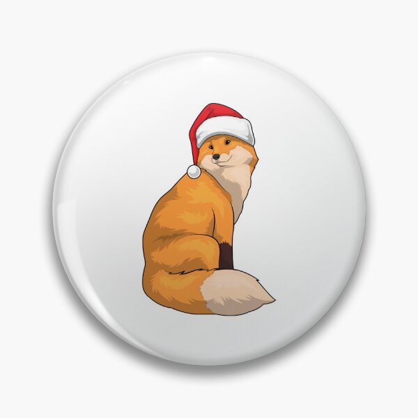 Item preview, Fox Christmas Santa hat designed and sold by Snabdesign84.