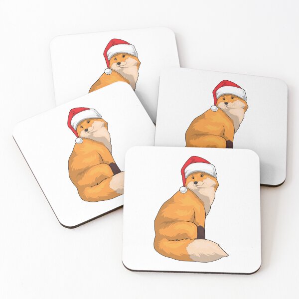 Item preview, Fox Christmas Santa hat designed and sold by Snabdesign84.