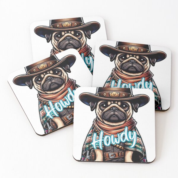 Item preview, Gifts for Pug Lovers and Westerns designed and sold by Amigo Creations.