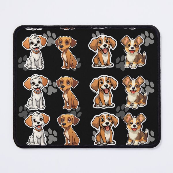 Item preview, Cute Puppies Pattern | T-Shirt designed and sold by NicolasGlowArt.