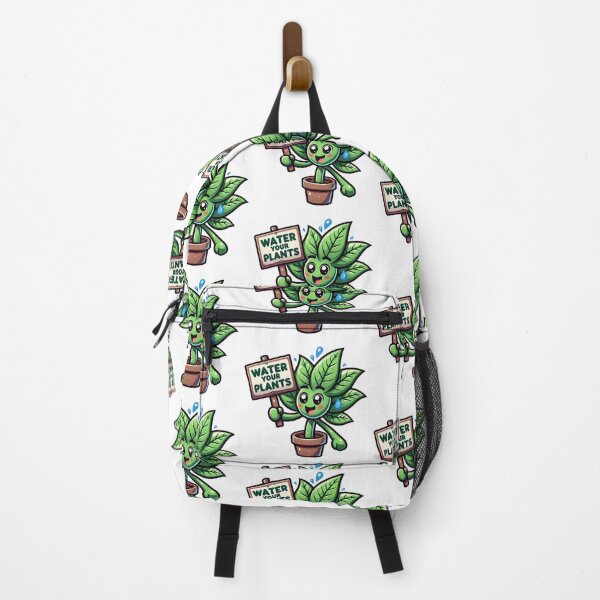 Item preview, Cheerful Leafy Watering Alert: Plant Water Reminder Sticker designed and sold by NexaArts.