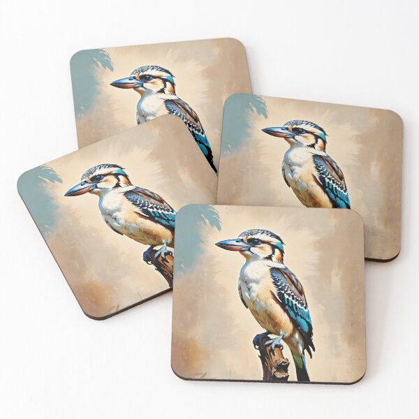 Item preview, Kookaburra sitting, Painting Art of Kookaburra designed and sold by TheRedPixels.