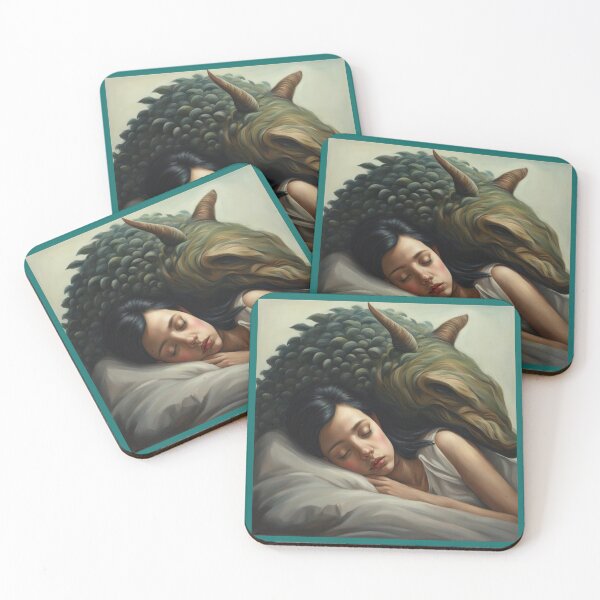 Item preview, The Strange Beast and The Sleeping Girl designed and sold by Owl-o-the-wisp.