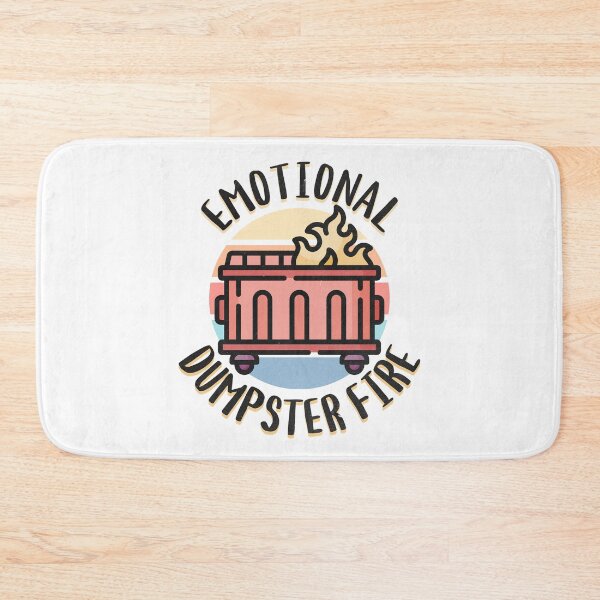 Item preview, Emotional Dumpster Fire designed and sold by Studio Bankai.