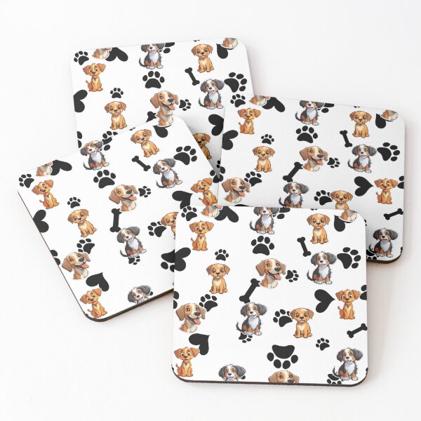 Item preview, Puppy Dogs Pattern | T-Shirt designed and sold by NicolasGlowArt.
