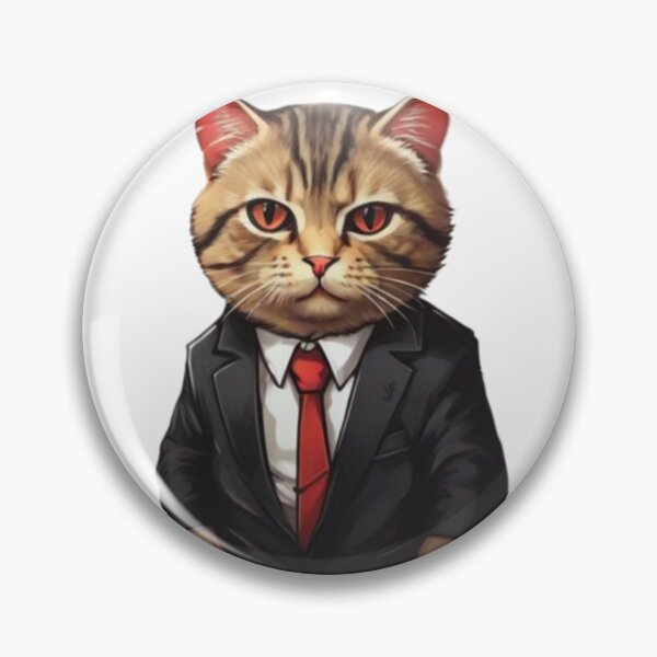 Item preview, Cute Mafioso Cat designed and sold by Alexandra Vasconcelo.
