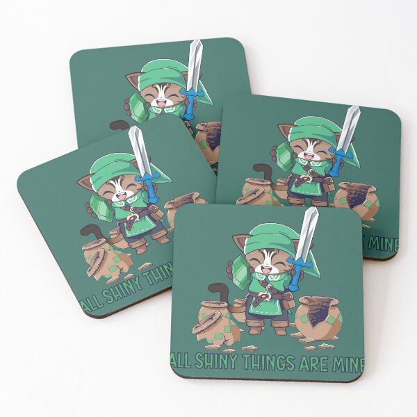 Item preview, Cute bengal cat adventurer All shiny things are mine designed and sold by myanko.