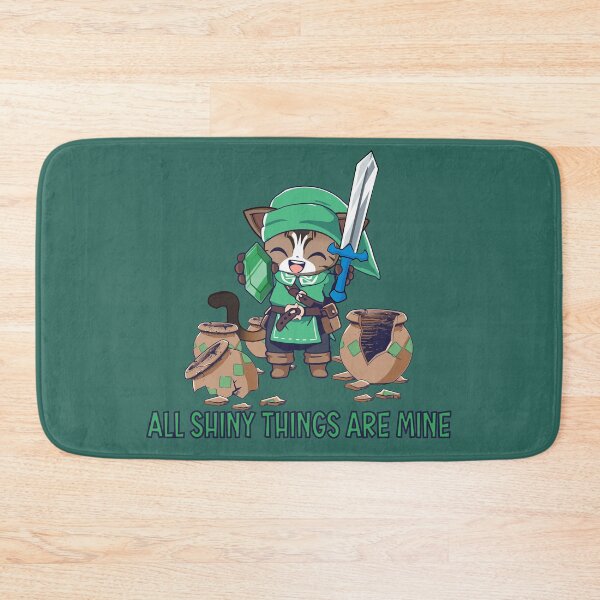Item preview, Cute bengal cat adventurer All shiny things are mine designed and sold by myanko.